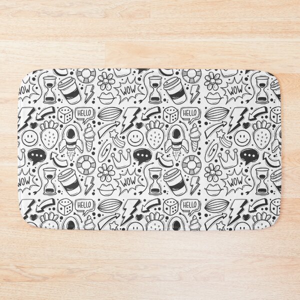 Item preview, funny doodle with cartoons designed and sold by Mauswohn.