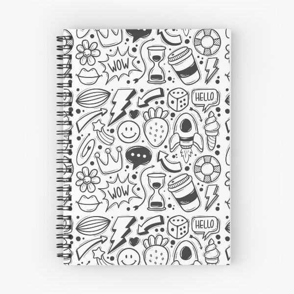 Item preview, funny doodle with cartoons designed and sold by Mauswohn.