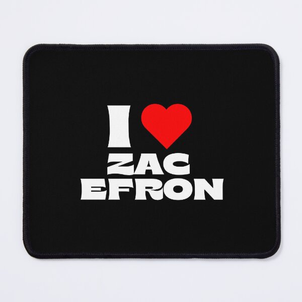 Item preview, I Love Zac Efron - White Fonts designed and sold by Itsheartshop.