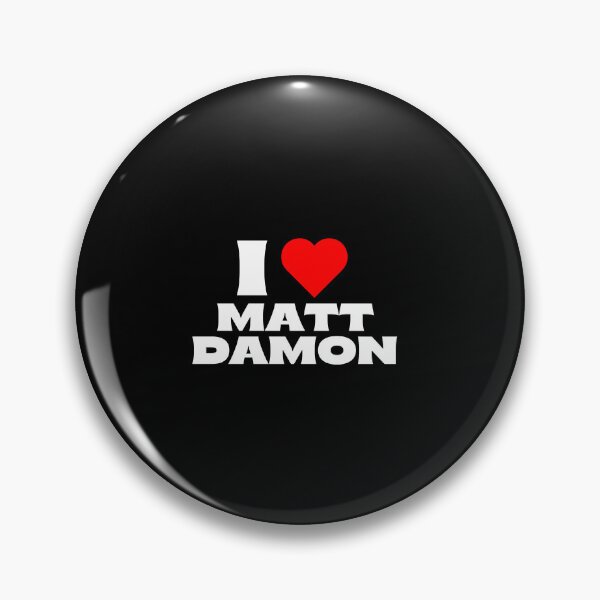 Item preview, I Love Matt Damon - White Fonts designed and sold by Itsheartshop.