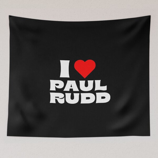 Item preview, I Love Paul Rudd - White Fonts designed and sold by Itsheartshop.