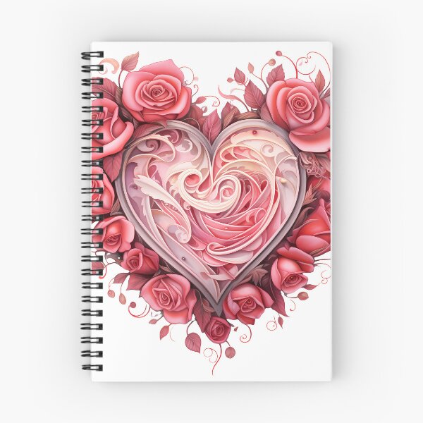 Item preview, Pink Roses - Pink and red roses form heart-shaped designed and sold by Areebanawab.
