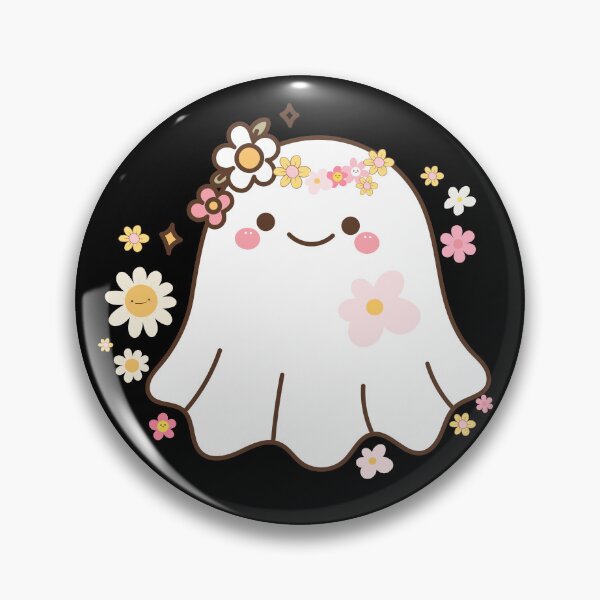 Item preview, Cute floral ghost designed and sold by AnulaArt.