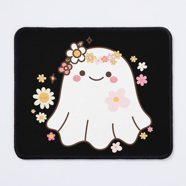 Item preview, Cute floral ghost designed and sold by AnulaArt.