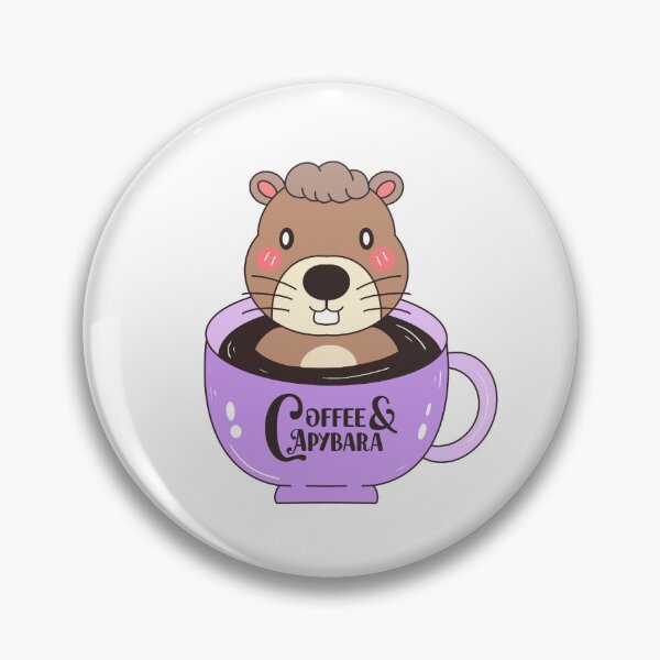 Item preview, Coffee & Capybara designed and sold by Danikuk.