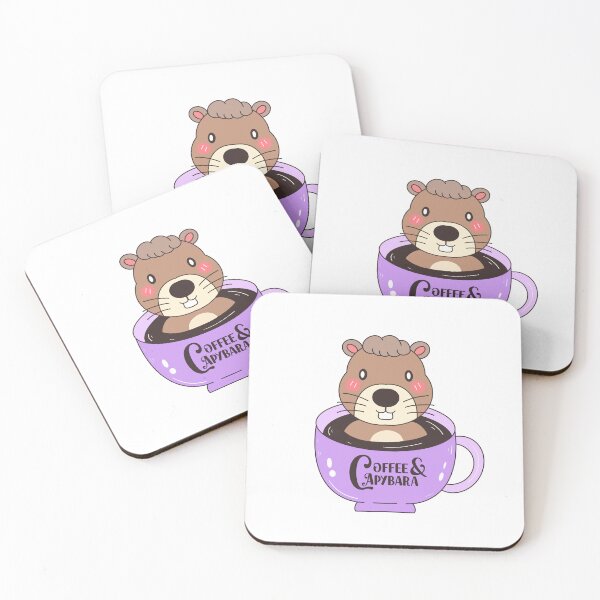 Item preview, Coffee & Capybara designed and sold by Danikuk.