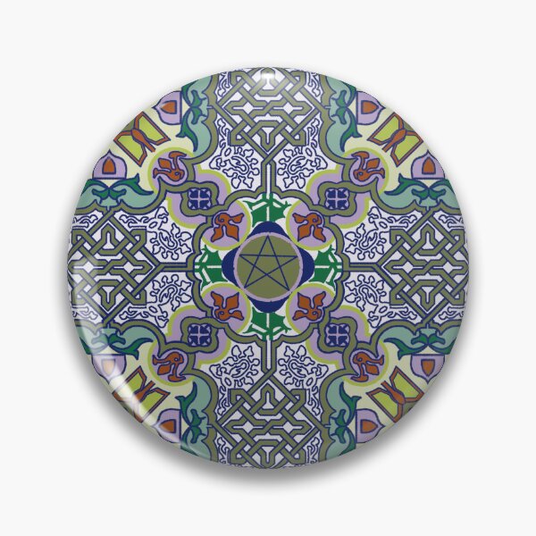 Item preview, Alhambra - Tile 2 - blue variation designed and sold by JoseYeste.