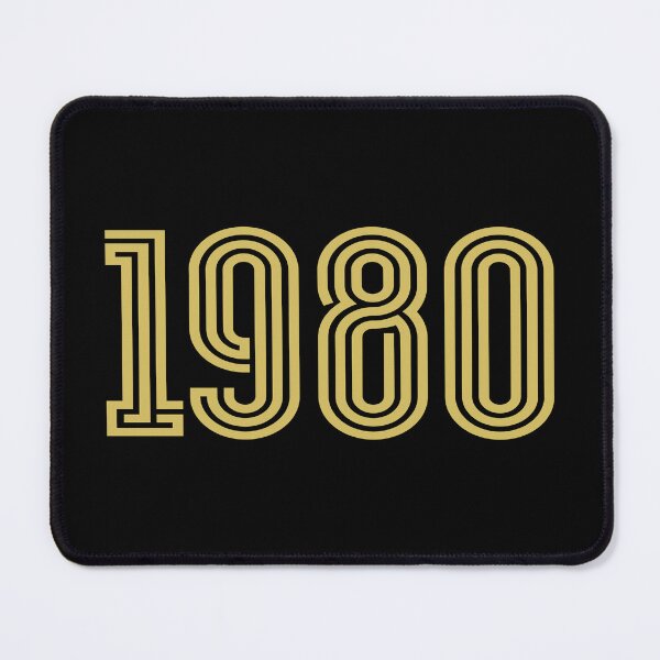 Item preview, Birth Year 1980 Gold designed and sold by Jeallan Designs.
