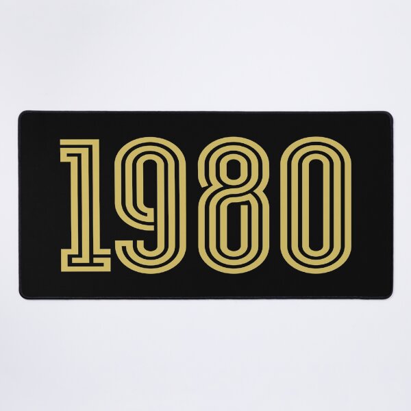 Item preview, Birth Year 1980 Gold designed and sold by Jeallan Designs.