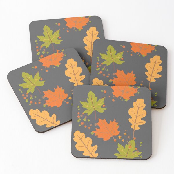 Item preview, Leafy fall inspired pattern designed and sold by ReynoldsFun.