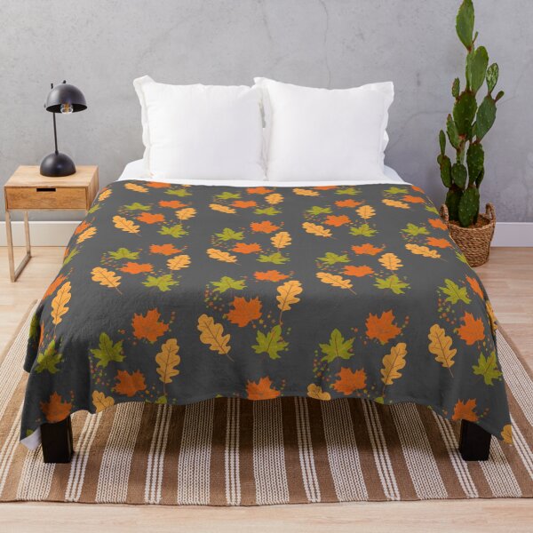 Item preview, Leafy fall inspired pattern designed and sold by ReynoldsFun.