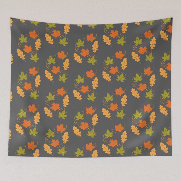 Item preview, Leafy fall inspired pattern designed and sold by ReynoldsFun.