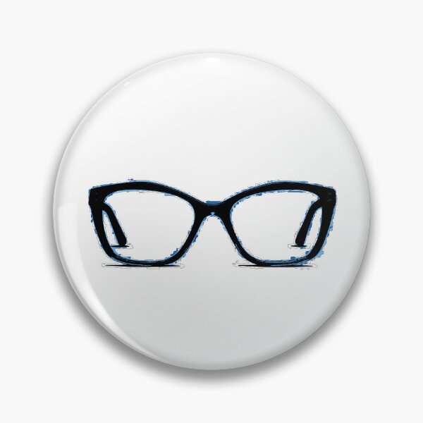 Item preview, Eyeglass Frame Fun Fine Art, Black and Blue designed and sold by WD-Artist.