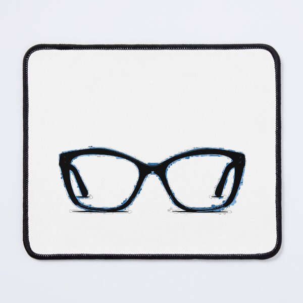 Item preview, Eyeglass Frame Fun Fine Art, Black and Blue designed and sold by WD-Artist.