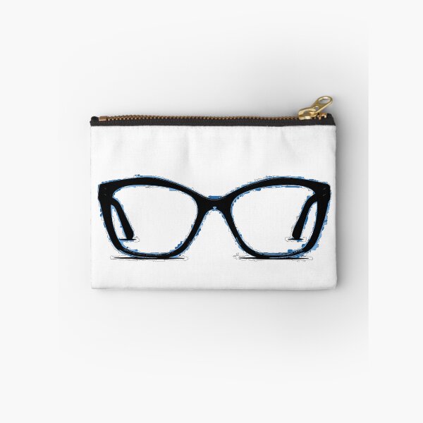 Item preview, Eyeglass Frame Fun Fine Art, Black and Blue designed and sold by WD-Artist.
