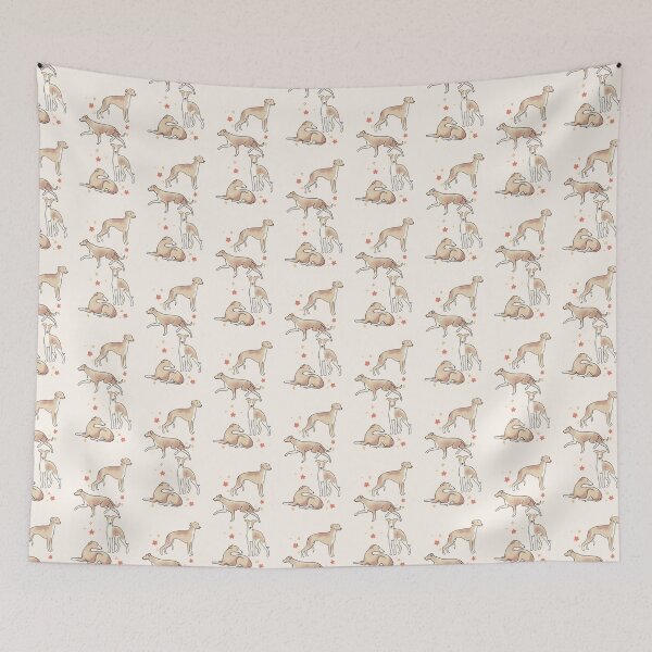 Item preview, whippet dogs designed and sold by Artofmayara.