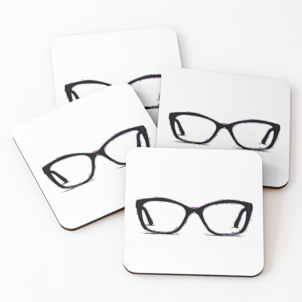 Item preview, Eyeglass Frame Fun Art, Black and Pink designed and sold by WD-Artist.
