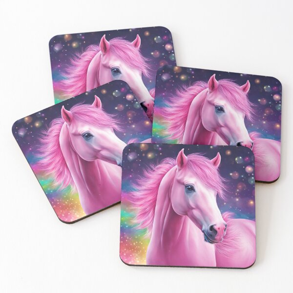 Item preview, Bonito pony arcoíris rosa designed and sold by Fat Pony.