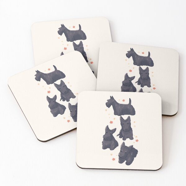 Item preview, scottish terrier dogs designed and sold by Artofmayara.
