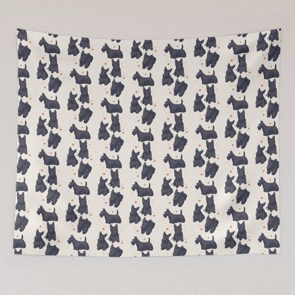Item preview, scottish terrier dogs designed and sold by Artofmayara.