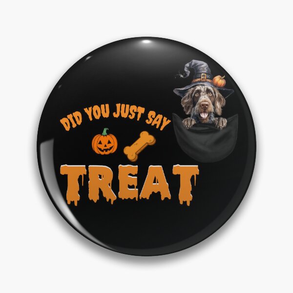 Item preview, Dog in a Pocket German Wirehaired Pointer Halloween Design designed and sold by LovelyHappyGift.