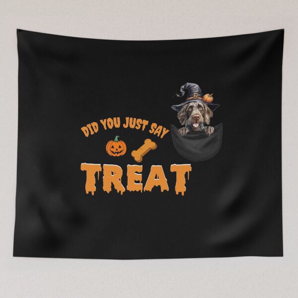 Item preview, Dog in a Pocket German Wirehaired Pointer Halloween Design designed and sold by LovelyHappyGift.