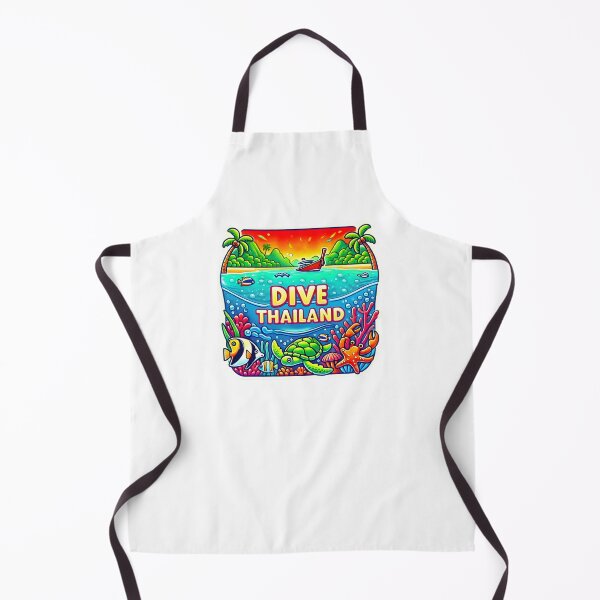 Item preview, Dive Thailand Summer Travel Funny Gifts Art designed and sold by BadhbhArt.