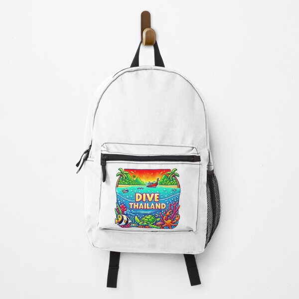 Item preview, Dive Thailand Summer Travel Funny Gifts Art designed and sold by BadhbhArt.