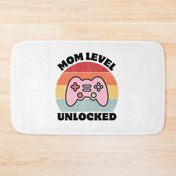 Item preview, Mom Level - Unlocked: The Ultimate Motherhood Achievement designed and sold by Colorful-Garden.