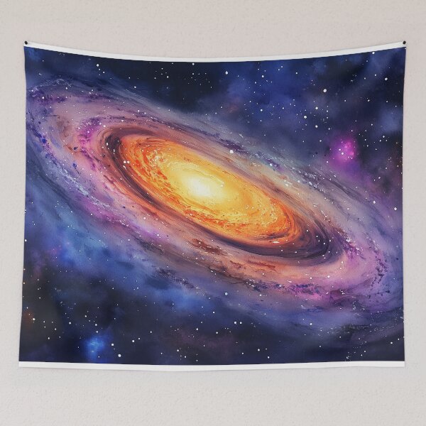 Artikelvorschau, Lebendiges kosmisches Galaxie-Aquarell entworfen und verkauft von MattKaustik.