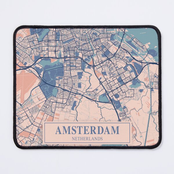 Item preview, Amsterdam City Map designed and sold by Peek-Designs.