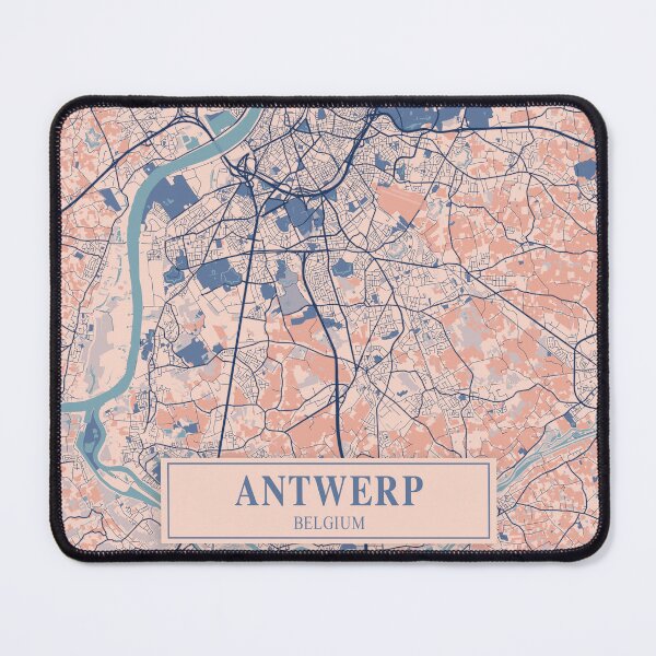 Item preview, Antwerp City Map designed and sold by Peek-Designs.