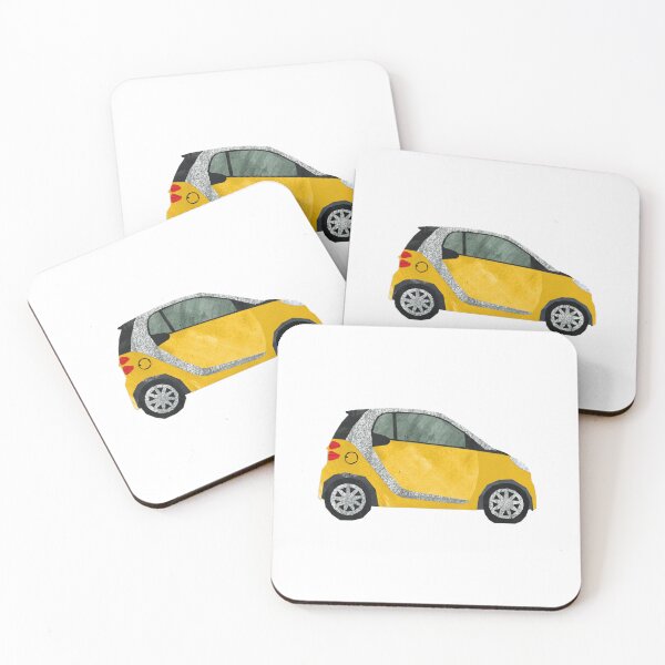 Item preview, Small Yellow Car designed and sold by BabbanGaelg.