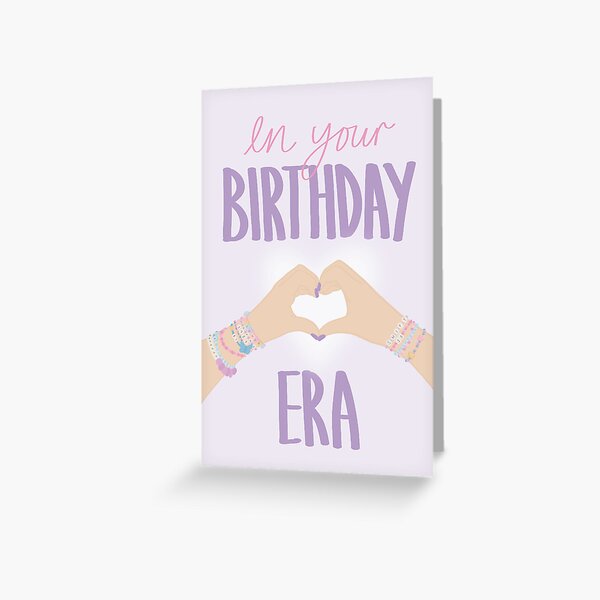 Item preview, Swifties in your birthday era design designed and sold by Kavemedia.