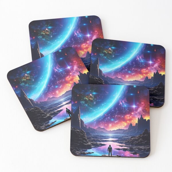 Item preview, A star with a river of data surrounding it in space designed and sold by MRFEZOO2030.