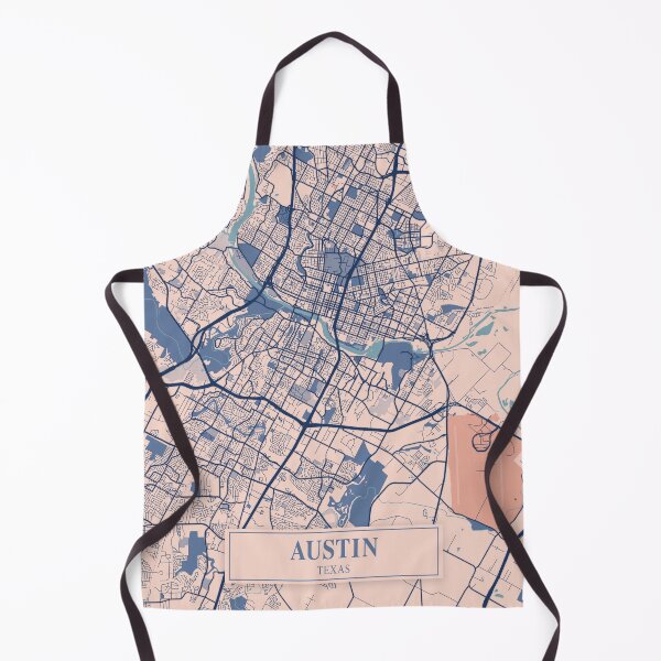 Item preview, Austin City Map designed and sold by Peek-Designs.