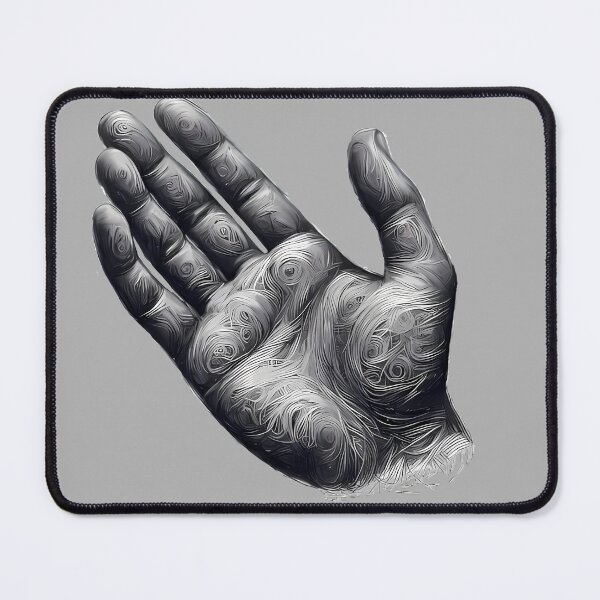 Item preview, Detailed Scribble Art of a Human Hand designed and sold by beyazart.