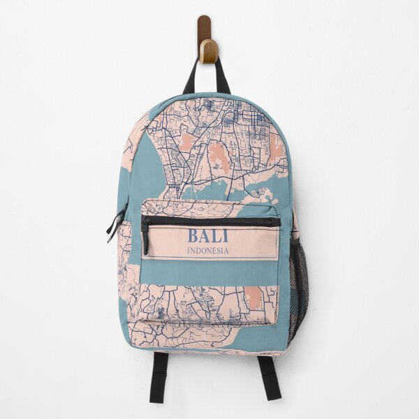 Item preview, Bali City Map designed and sold by Peek-Designs.