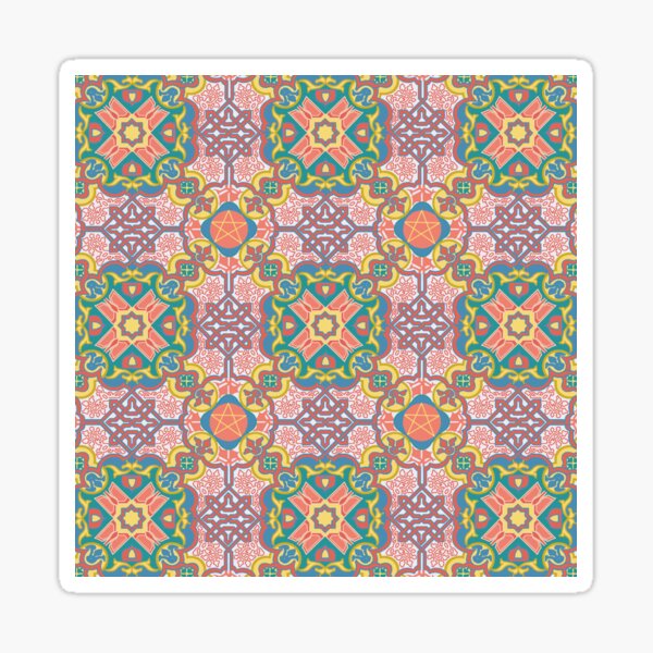 Item preview, Alhambra - Tile 2 - red variation designed and sold by JoseYeste.
