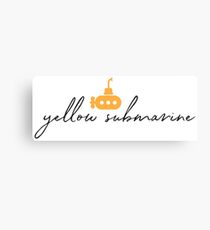 Yellow Submarine Canvas Print