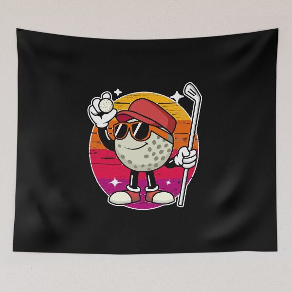 Item preview, Swingin Sunset Golfer Wearing Sunglasses designed and sold by FridPix.