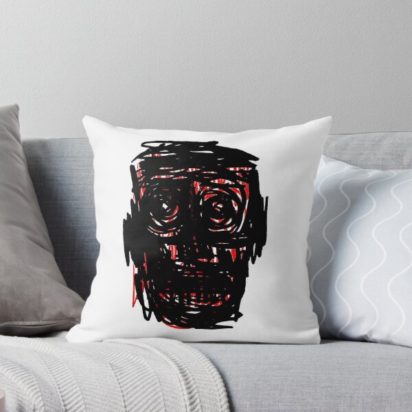 Aperçu de l'œuvre Face rouge noir créée et vendue par Daniel-artist79.