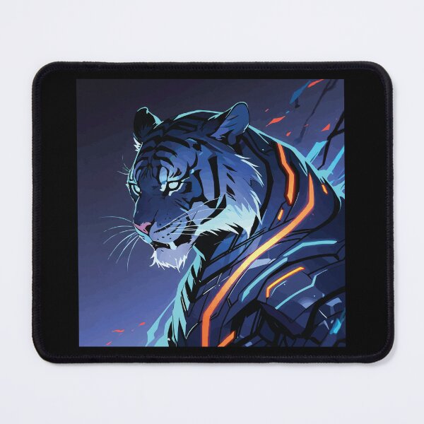 Item preview, Futuristic Tiger designed and sold by Getup-clothing.