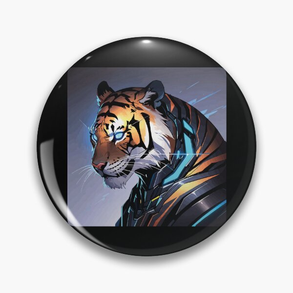 Item preview, Futuristic Tiger designed and sold by Getup-clothing.