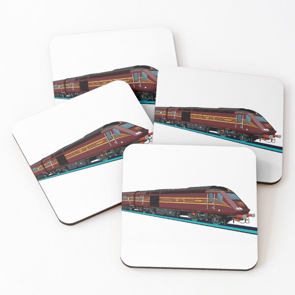 Item preview, Class 43 HST - Power Car 43067 | LMS Coronation Class Livery  designed and sold by MarkGeorgeArt.