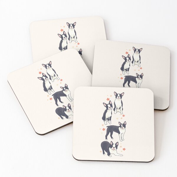 Item preview, boston terrier dogs designed and sold by Artofmayara.
