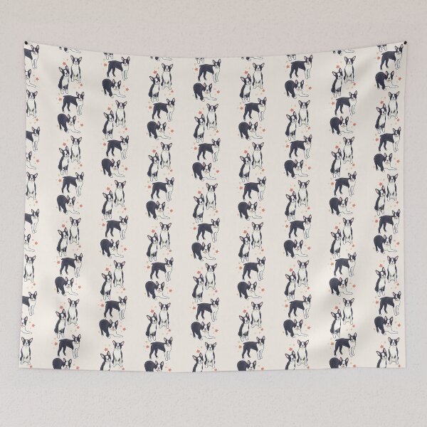 Item preview, boston terrier dogs designed and sold by Artofmayara.