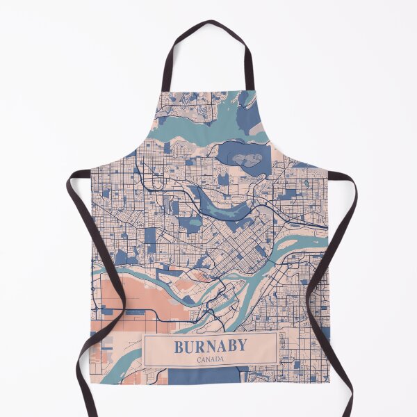 Item preview, Burnaby City Map designed and sold by Peek-Designs.