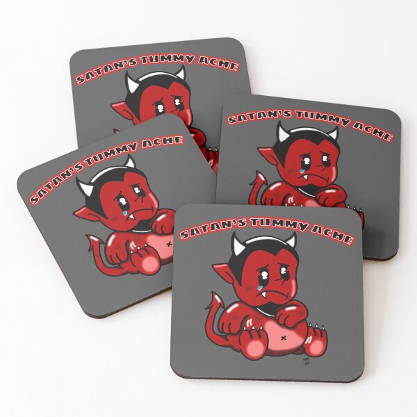Item preview, Satan's Tummy Ache designed and sold by TheDevilDogg.