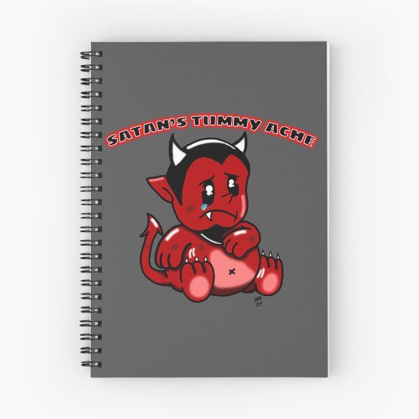 Item preview, Satan's Tummy Ache designed and sold by TheDevilDogg.